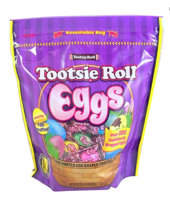 Tootsie Roll Eggs